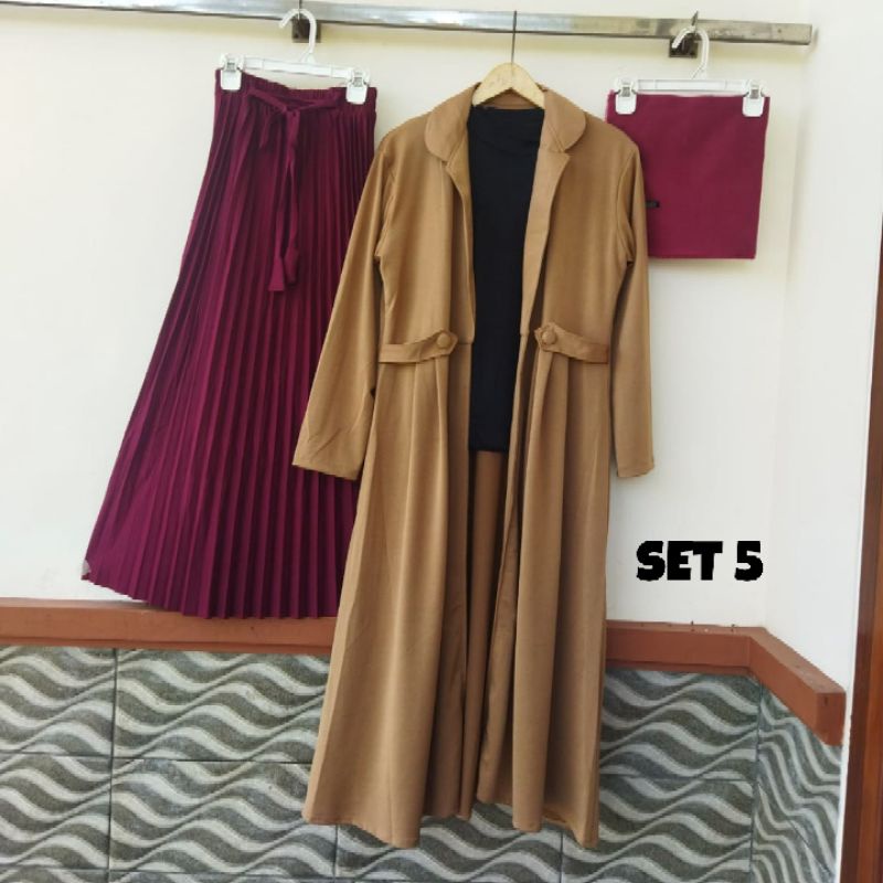 100% REALPICK SETELAN OUTER WAFFEL PREMIUM RIZQI COLLECTION