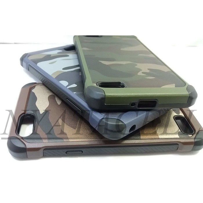 Promo Case Army Oppo Neo 7  Soft   Hard Leather Rugged Armor Cover Kulit