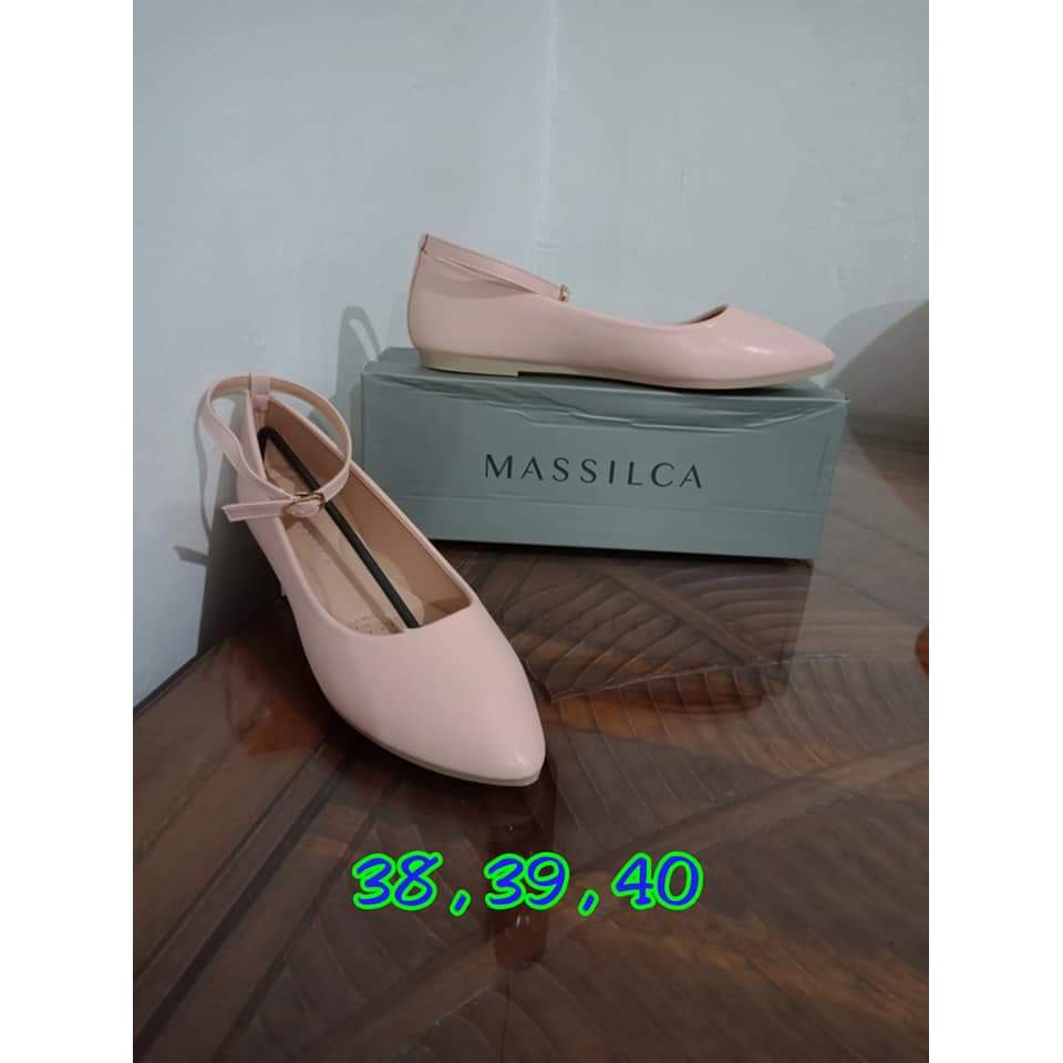 Sepatu flat merk Massilca 3 warna | Shopee Indonesia