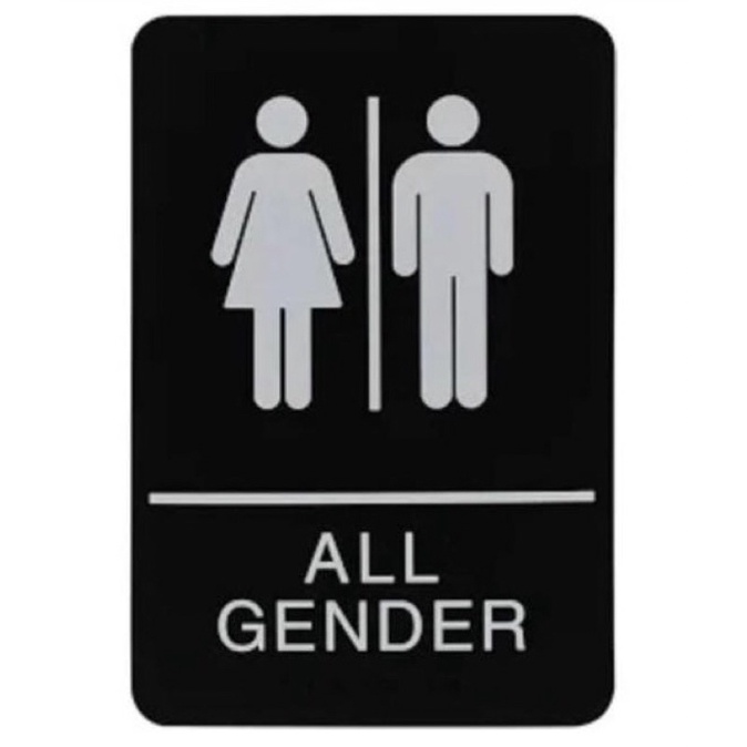 

Sign Toilet All Gender
