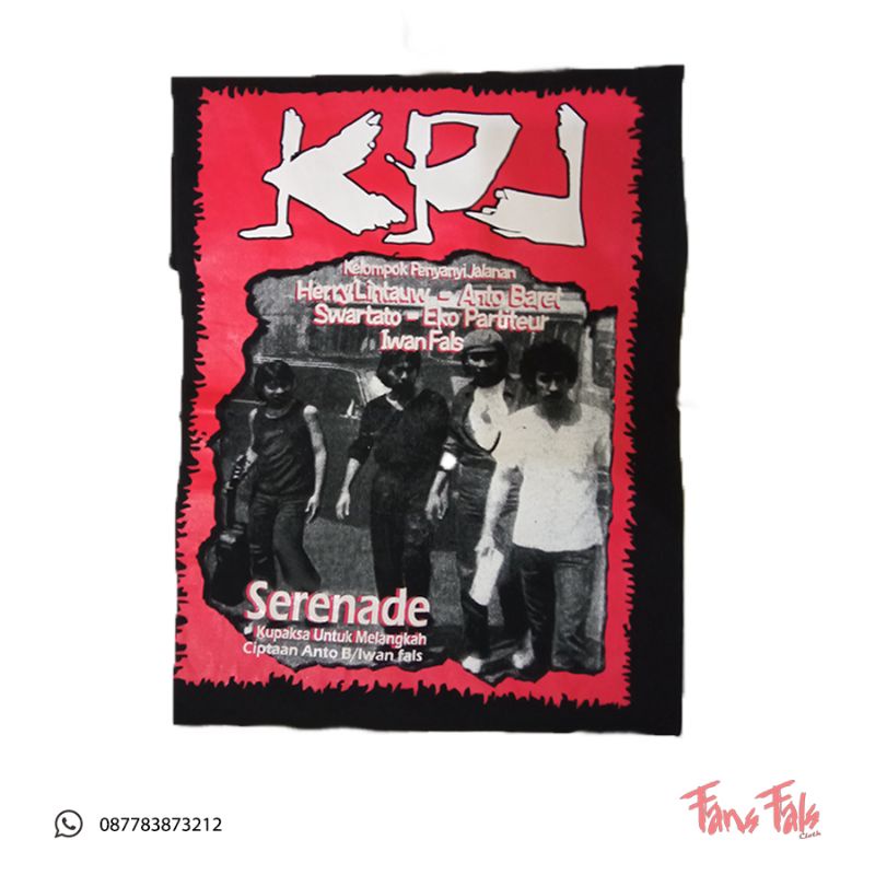 Kaos Iwan Fals Brand Serdadu - KPJ
