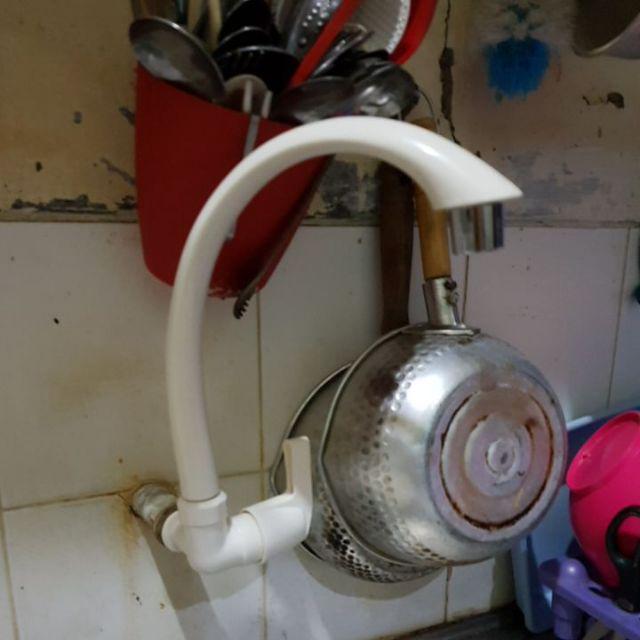 Kran / Keran Angsa | Kran Cuci Piring | Kran Dapur Kranz Plastik