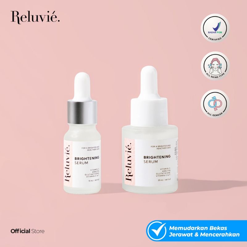 [JUAL RUGI] PRELOVED SERUM RELUVIE BRIGHTENING  ‼️ORIGINAL‼️