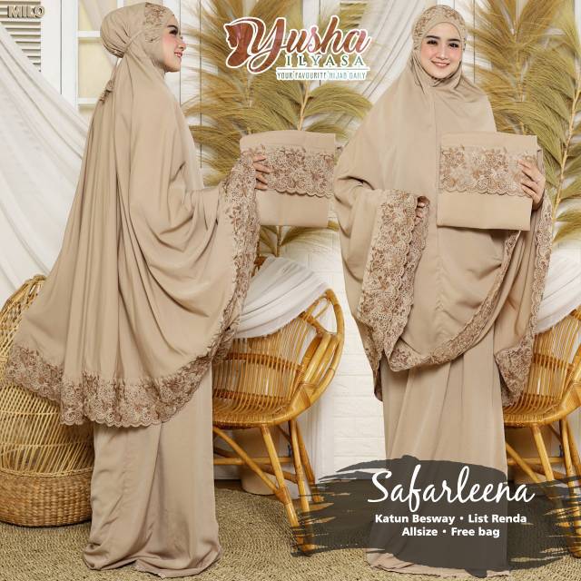 ZS SAFARLEENA MUKENA DEWASA BY YUSHA ILYASA