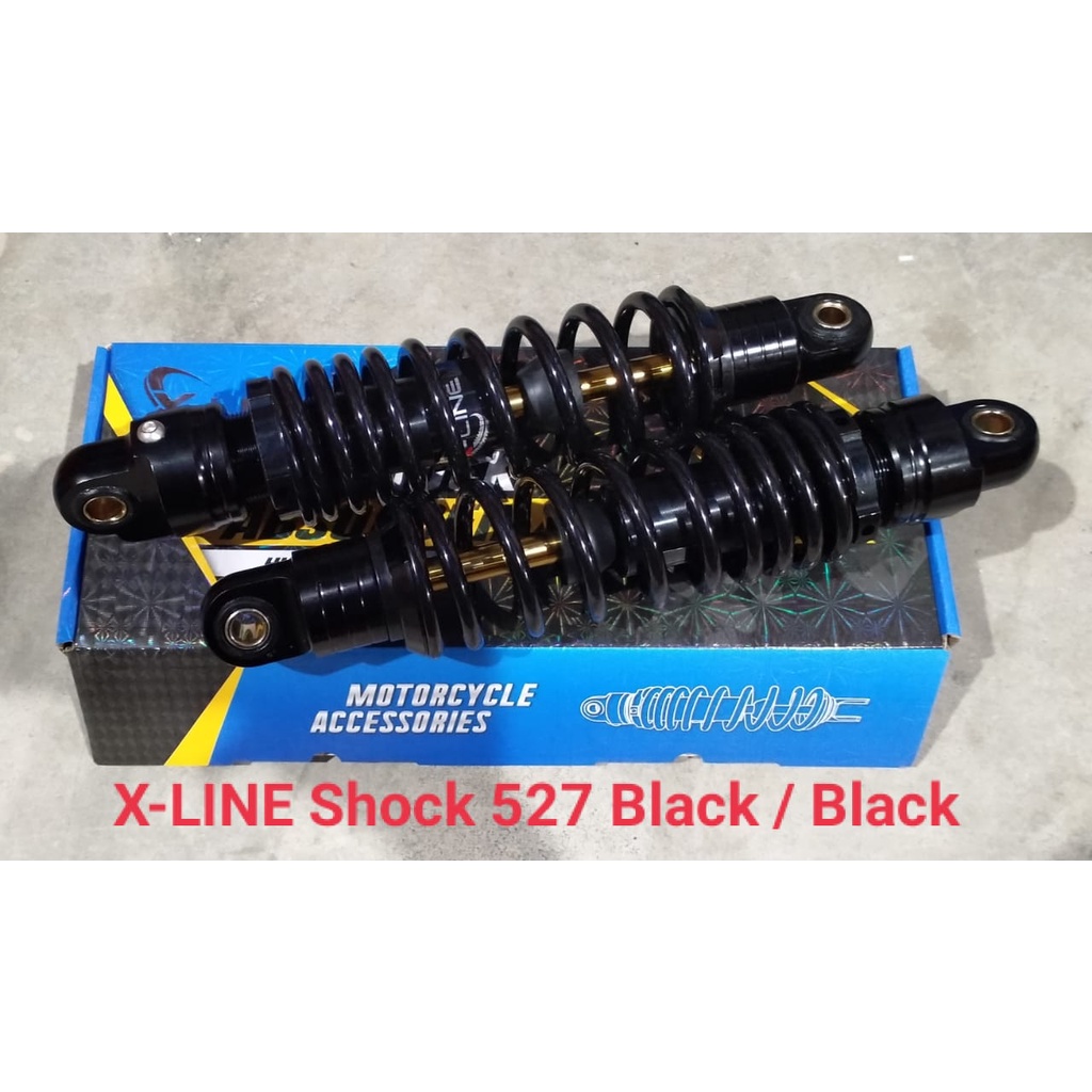 SHOCK SHOK SKOK SOK BELAKANG BEBEK 280MM 320MM JUPITER GL MEGAPRO CB SUPRA TIGER X LINE TIPE XL 527 