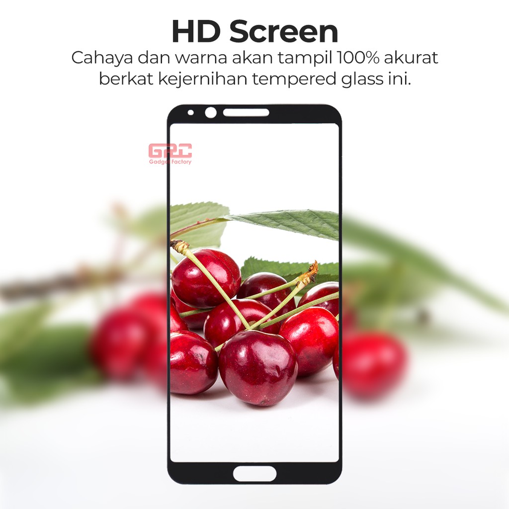 Tempered Glass HUAWEI Honor V10 HOGO Anti Gores Kaca Full Cover