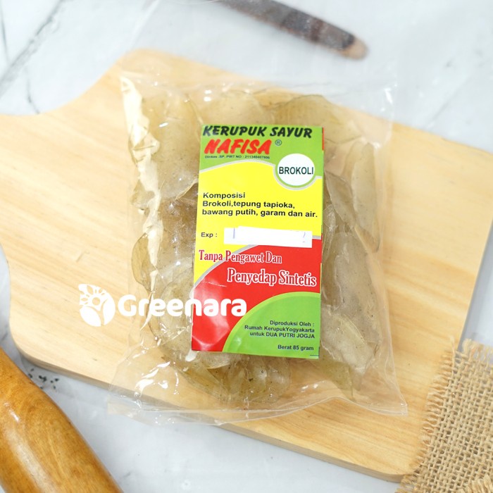 

Q0121Sa Nafisa Kerupuk Sayur Mentah Brokoli No Msg 100G D5qs44