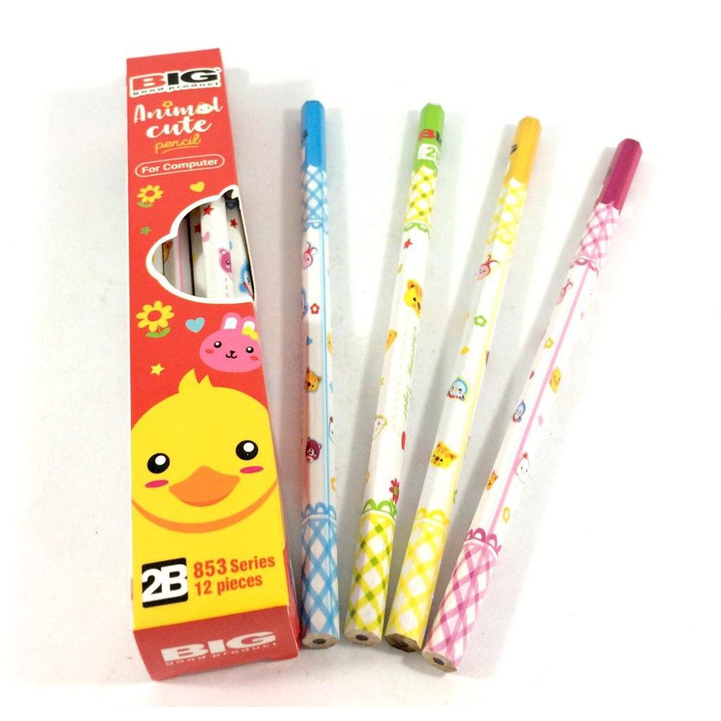 

Pensil BIG Animal Cute 2B #stationary
