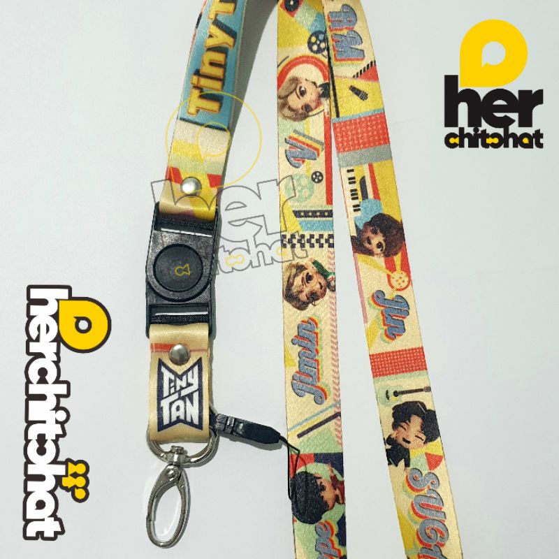 

Lanyard BTS TINYTAN - Strap Tali ID Card KPop Unofficial