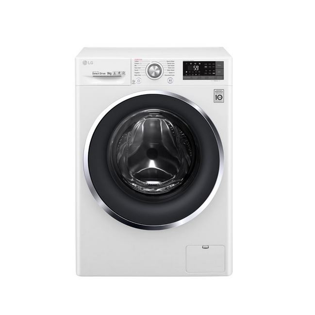 MESIN CUCI LG FC1409S3W Front Loading 9kg SmartThinQ dengan WiFi