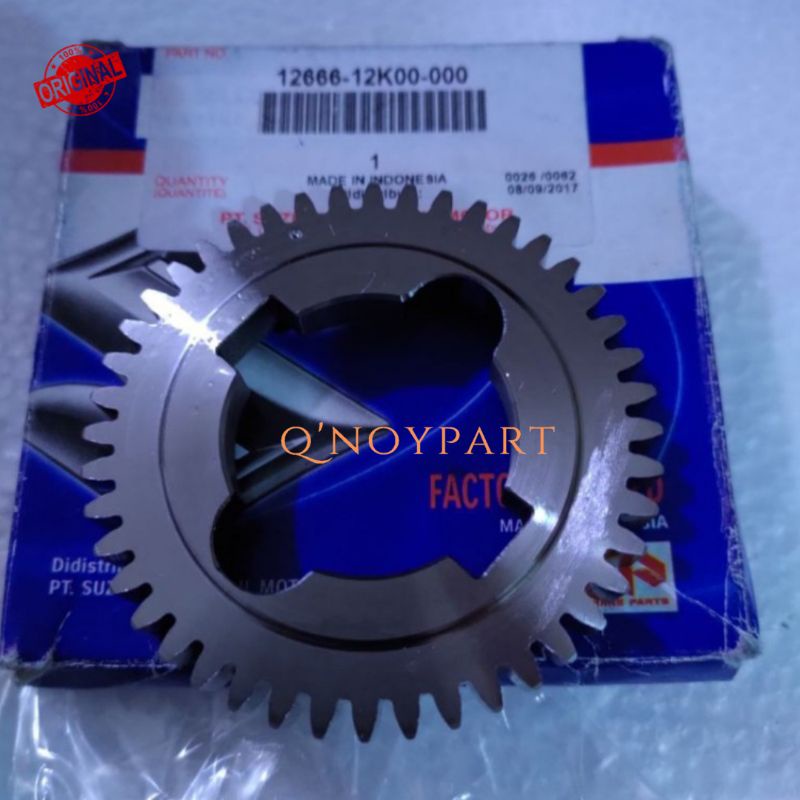 Gear Crank Balancer Driven Gigi Balancer Satria Fu Fi Injeksi Original