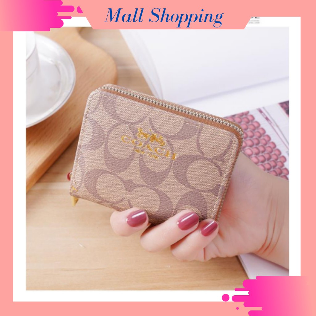 (COD) DOMPET KARTU WANITA KOREAN FASHION WOMEN CARD WALLET COIN QUALITY MALLSHOPPING