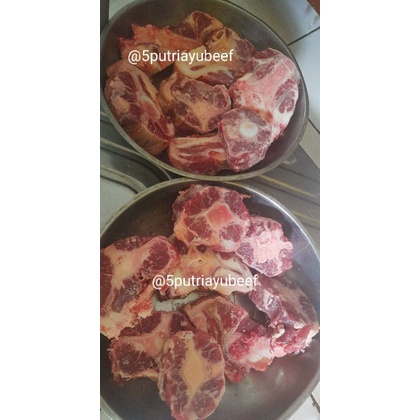 

Buntut Sapi Lokal Super mix Center Cut 1kg