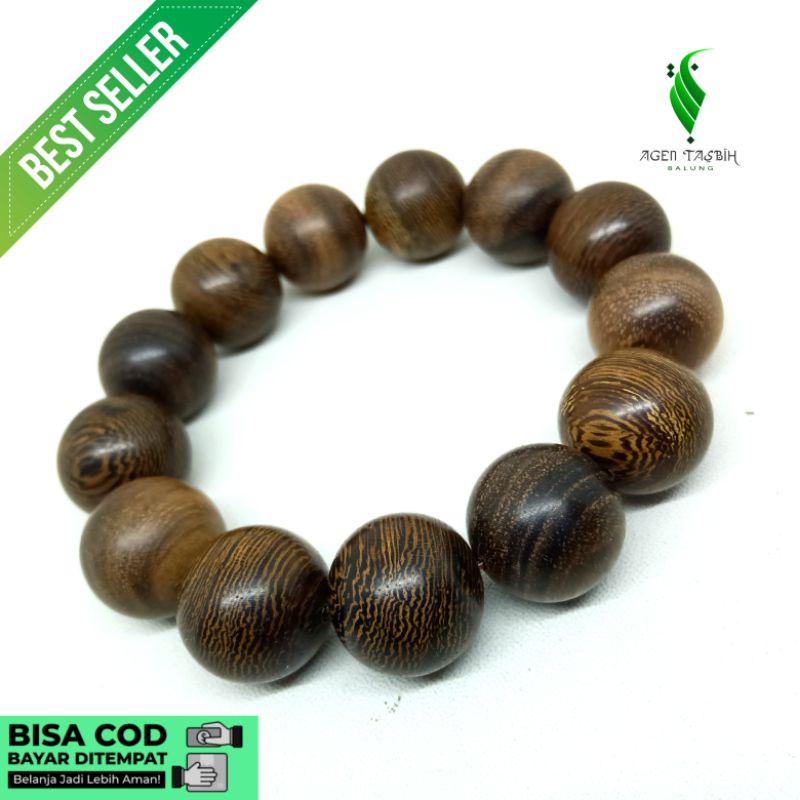 Gelang Kayu Johar Jumbo Super Size 17mm ORIGINAL!!