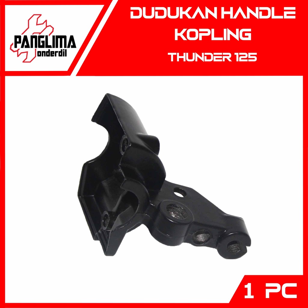 Dudukan Handle Kopling Kiri-Left Thunder 125 New Rumah-Bracket-Braket-Brecket-Breket-Holder Handel-Hendel-Hendle Kupling