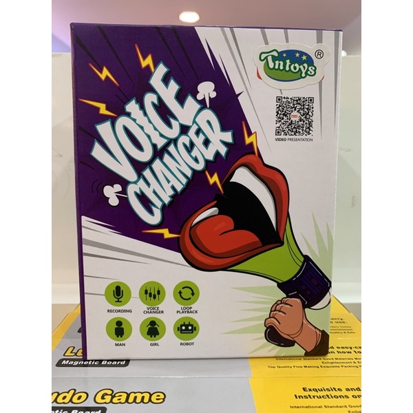 Mainan Voice Changer/Mainan Pengubah Suara
