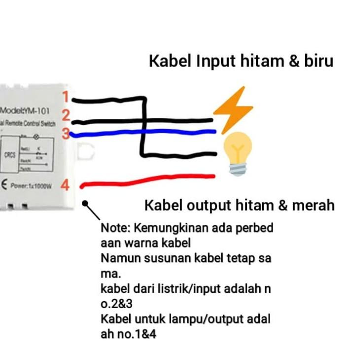 Sparepart Remote Control Saklar Timer Lampu UV Ozon Remot Lampu UV