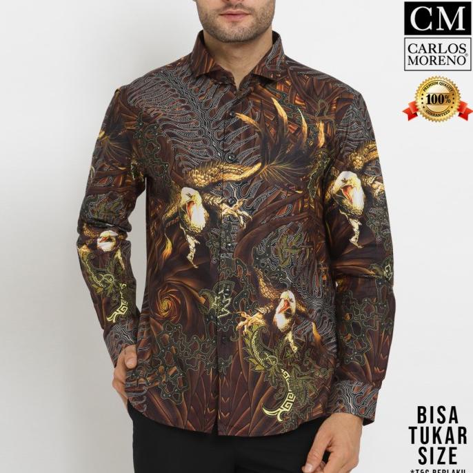 Kemeja Batik Pria Carlos Moreno - Raynar