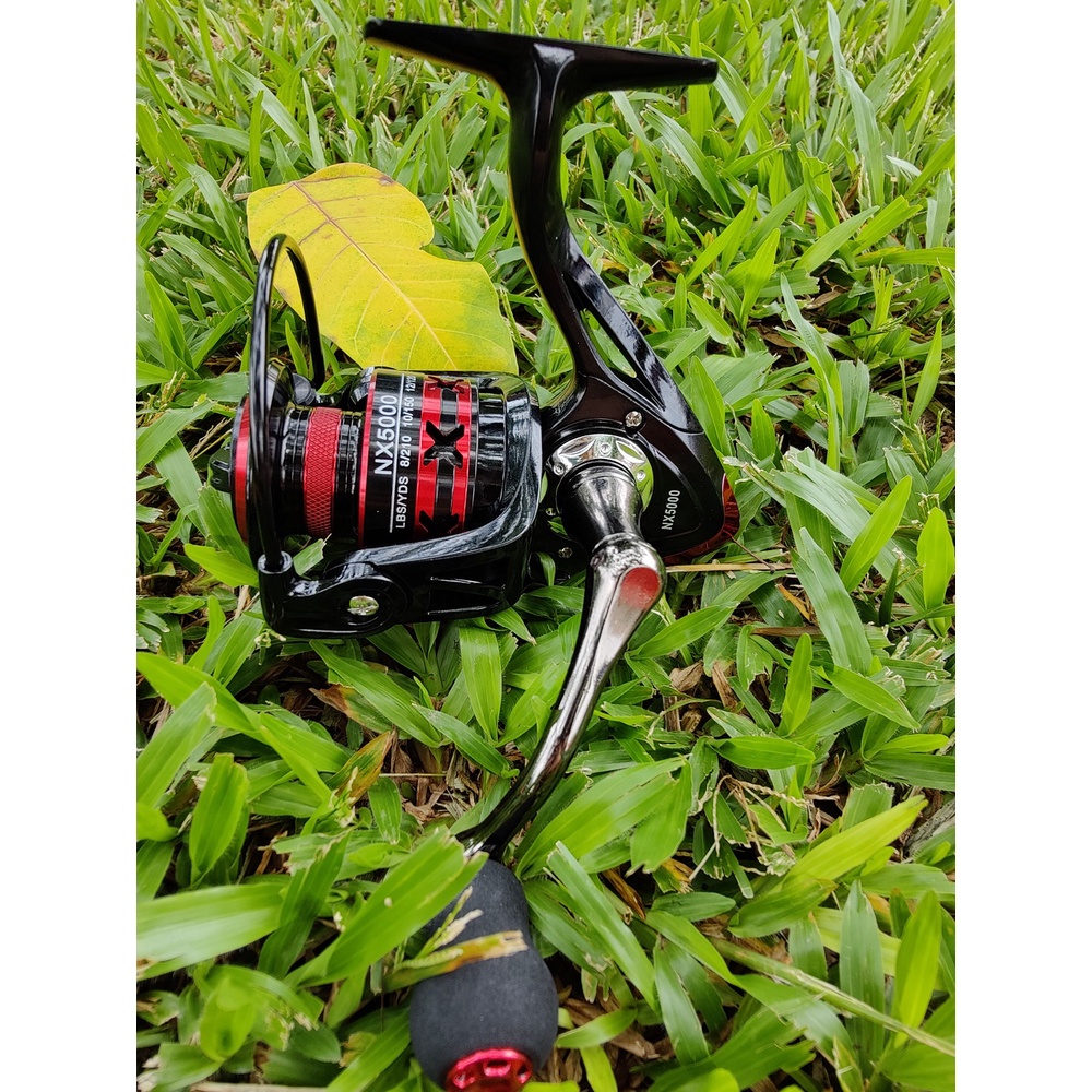 reel pancing NX seri besi 20kg max drag CNC handle alat memancing spinning reel promosi murah alat pancing