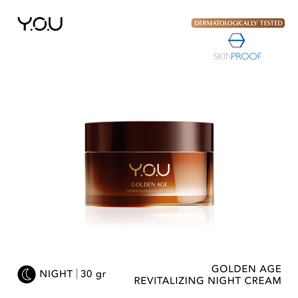 YOU Golden Age Revitalizing Night Cream 30g[Overnight Skin Reviving Complex] /Y.O.U/ KIMIKO OFFICIL