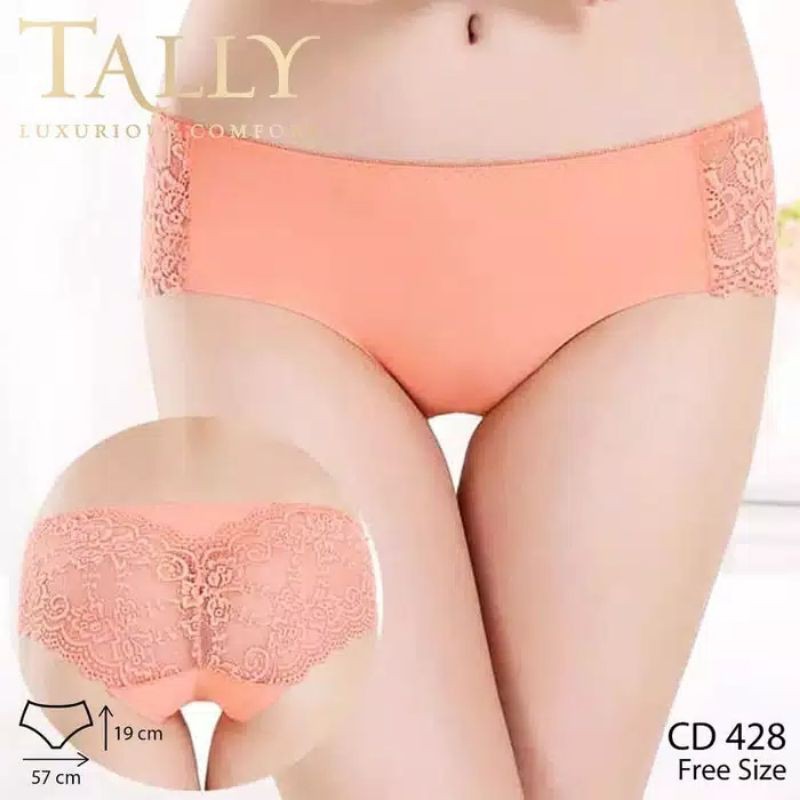 TALLY Cd Brokat Seamless 428 Seamless Lace Panties Original