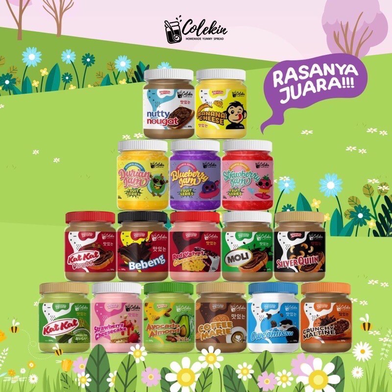 [Ready] COLEKIN AJA SELAI ROTI 200gram