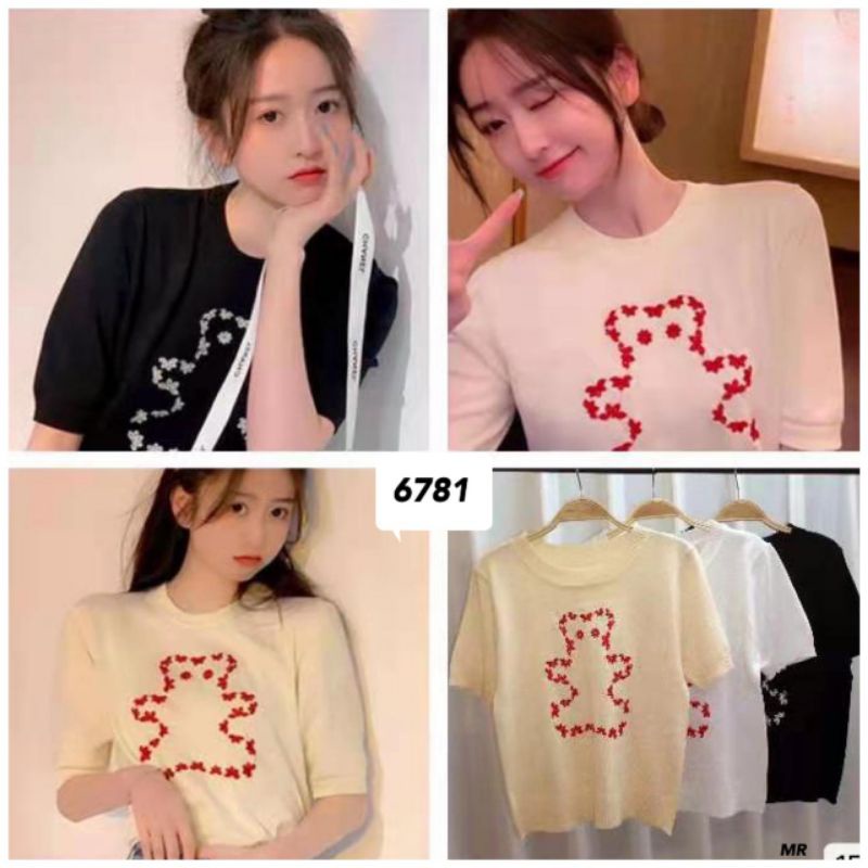 Atasan rajut import 6781