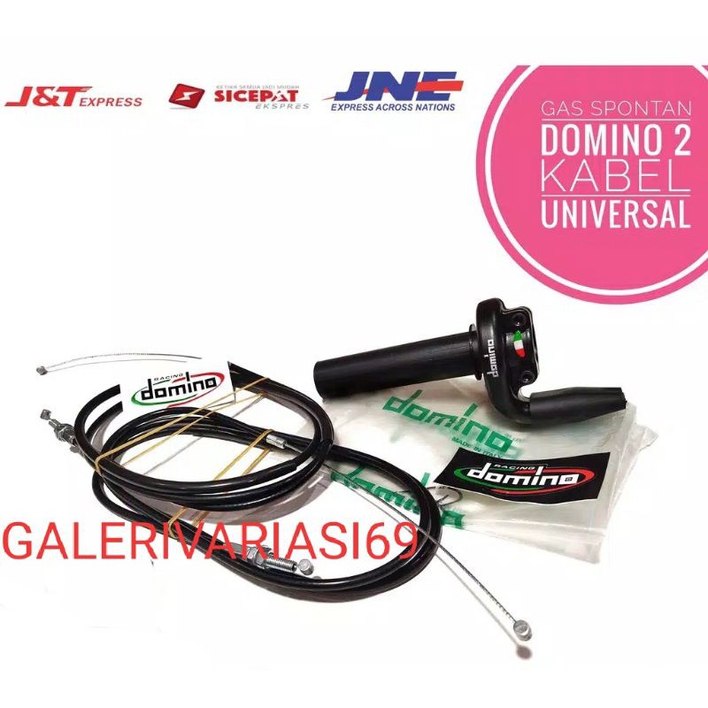 GAS DOMINO 2 KABEL UNIVERSAL SEMUA JENIS MOTOR