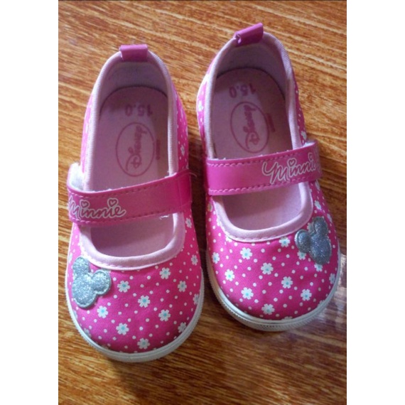 Sepatu anak perempuan Bekas Original Disney umur 4/4,5th