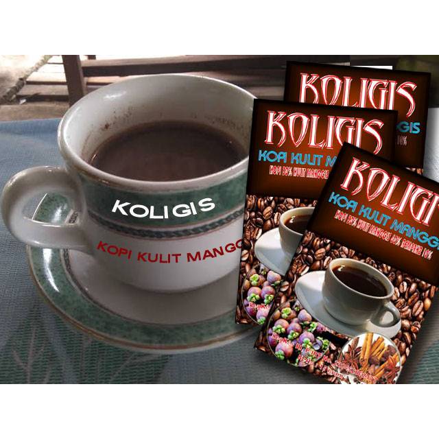 

KOLIGIS Kopi Kulit Manggis 1 pack isi 20 bungkus @ 20 gram