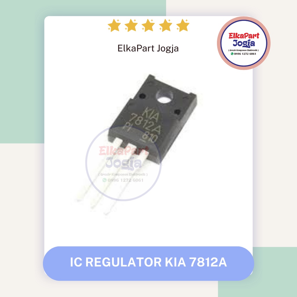 IC REGULATOR KIA7812A KIA 7812A LM7812 transistor L7812