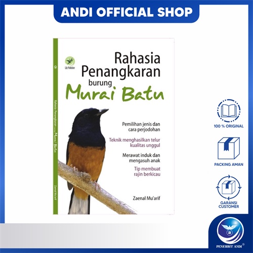 Penerbit Andi - Rahasia Penangkaran Burung Murai Batu/201788672