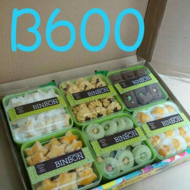 

Paket kue lebaran isi 6 toples