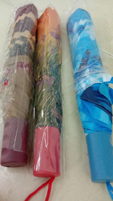 Payung Lipat 2 Kembang Bunga - L2003