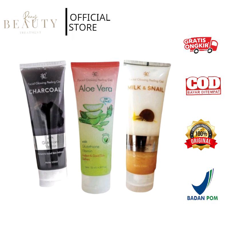 (Ready Stok)SYB Peeling gel aloevera charcoal and milk snail