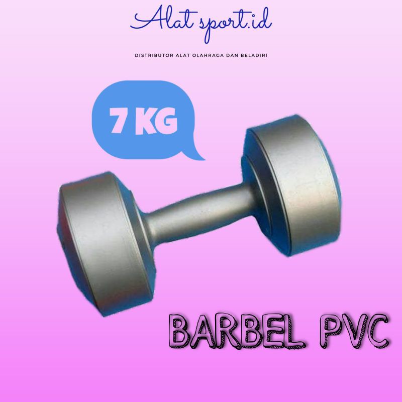 Dumbel barbel hercules plastik barbel  7kg