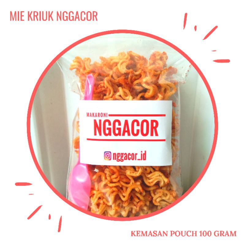 

[Mix 2 Rasa] Mie Kriuk Nggacor 100 Gram