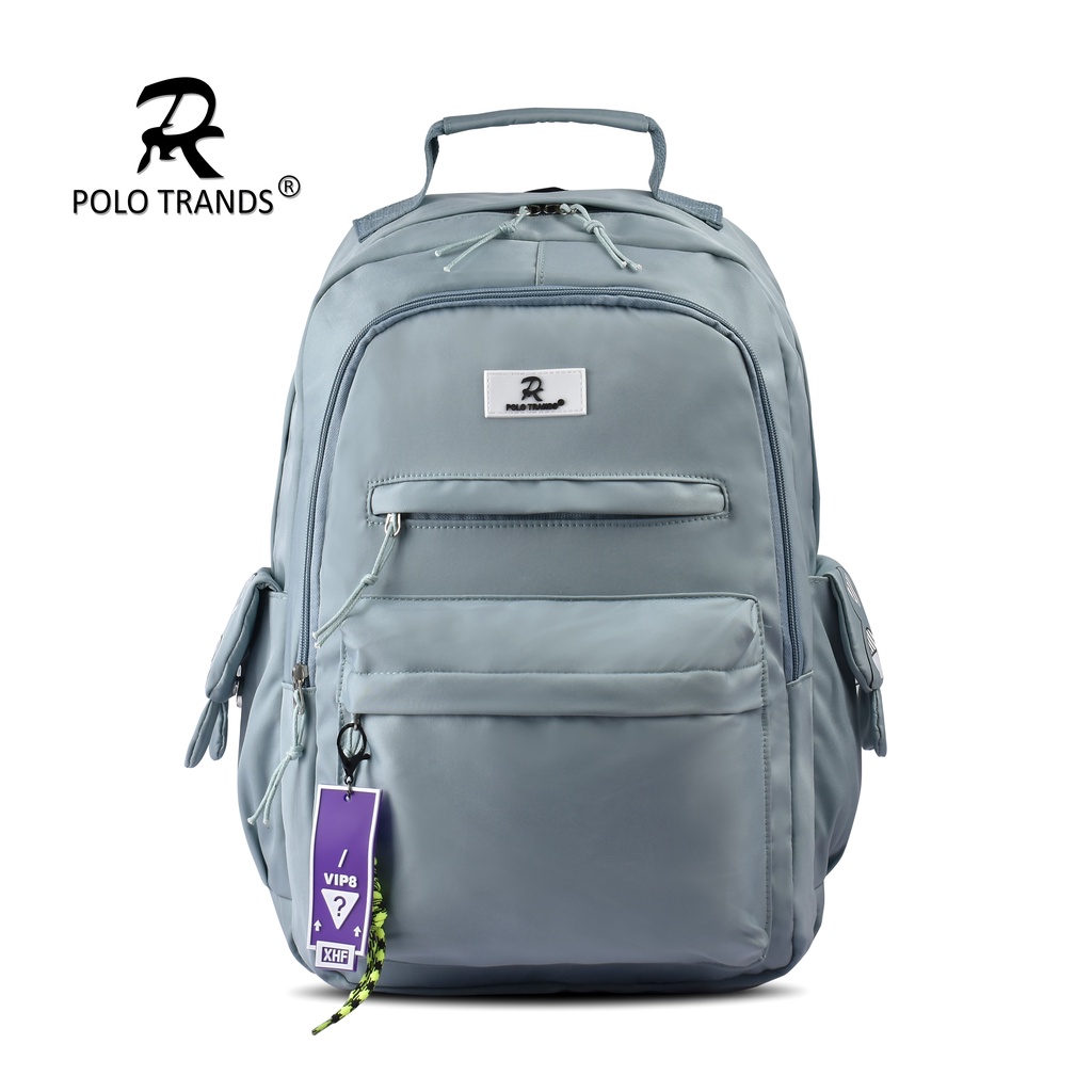 Polo Trands Liscio EX 332 Tas Ransel Sekolah Anak Tas Travelling-GREEN