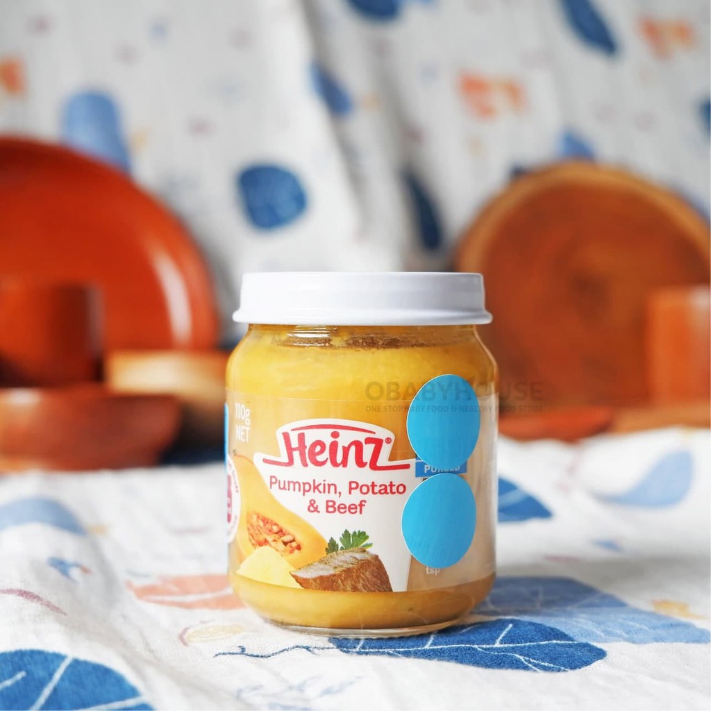 Heinz Jar Pumpkin, Potato &amp; Beef 110 gr