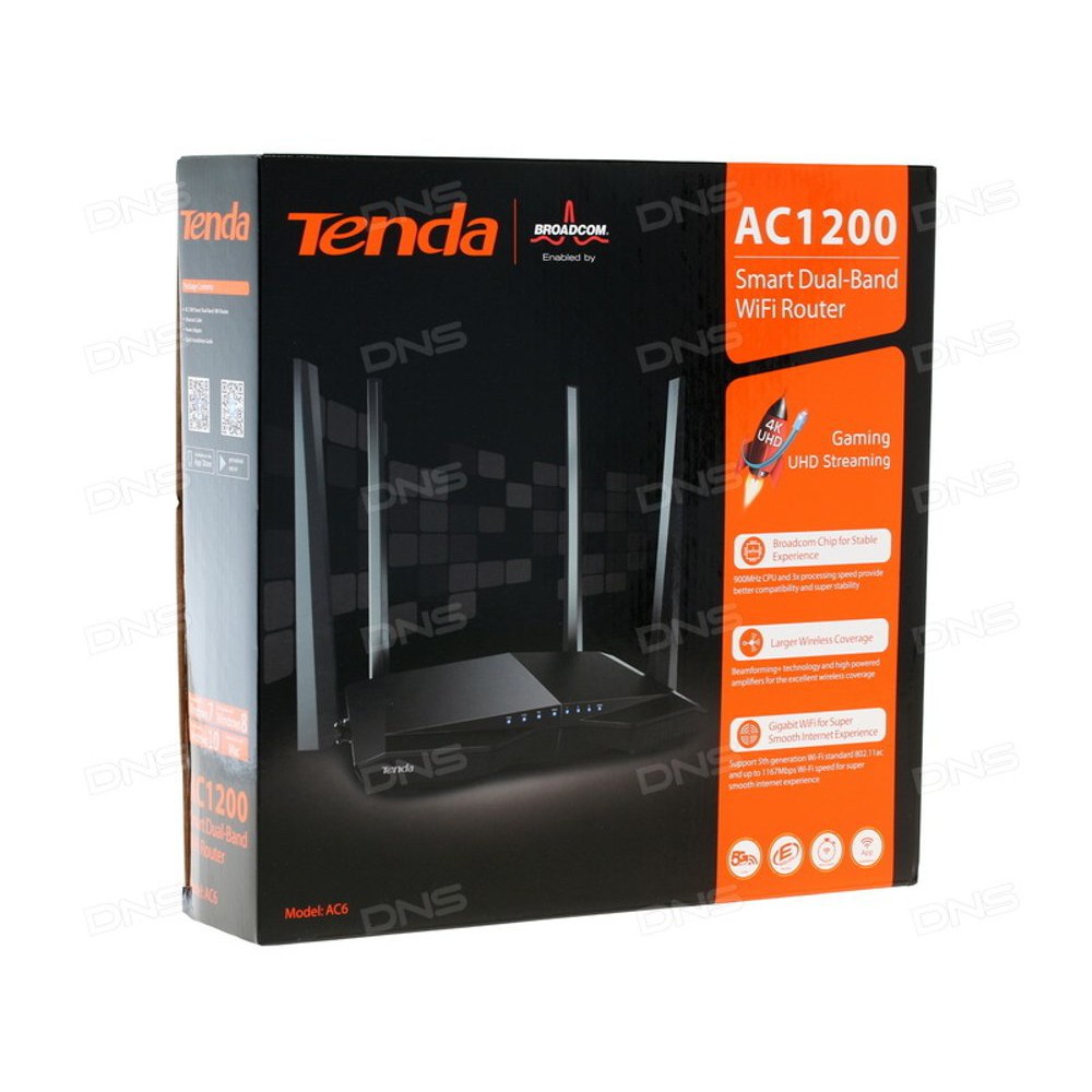 Jual Tenda AC6 WALL KILLER GIGABIT Router/ Extender Wifi/ Access Point