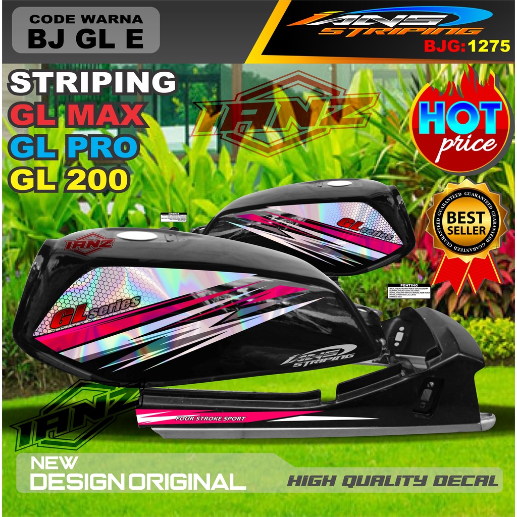 STRIPING GL MAX VARIASI HOLOGRAM / STRIPING GL PRO VARIASI HOLOGRAM / STRIPING GL HOLOGRAM