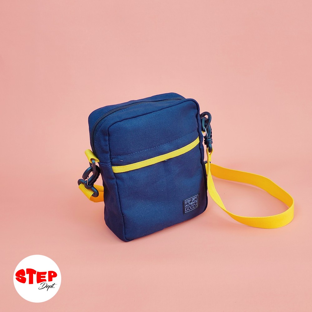 Tas Selempang Navy - Sling bag Casual - Tas Kecil Step Dept.