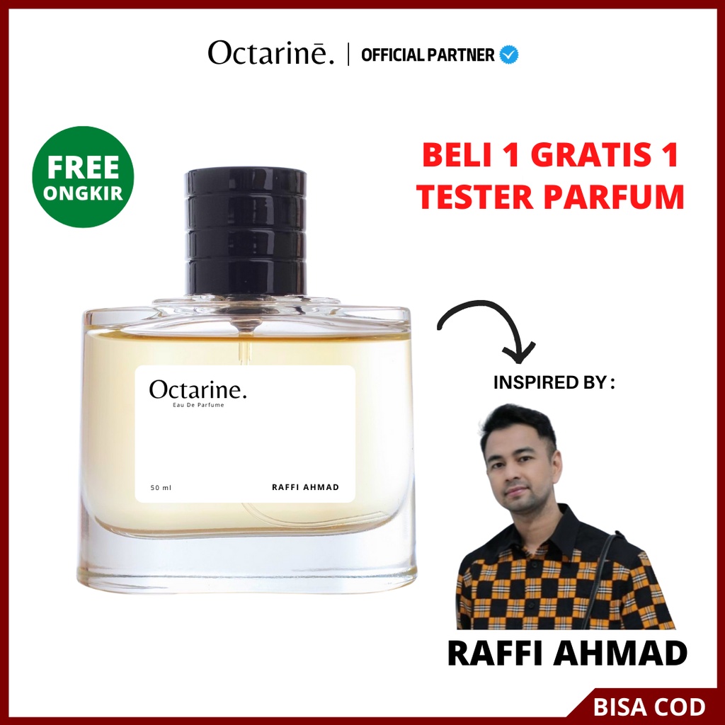 Octarine - Parfum Artis Tahan Lama Aroma Fresh Aromatic Inspired By RAFFI AHMAD | Parfume Farfum Perfume Minyak Wangi Wanita Pria  Cewek Cowok Murah Original