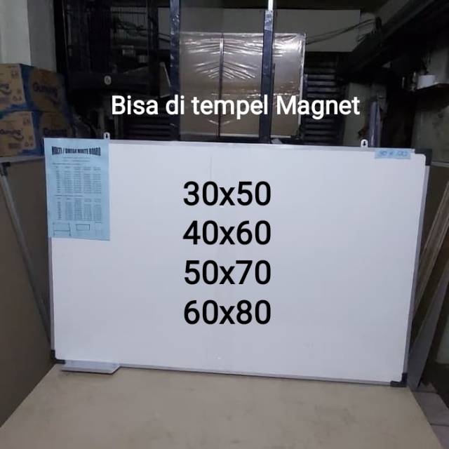 Whiteboard murah magnet papan tulis anak magnet