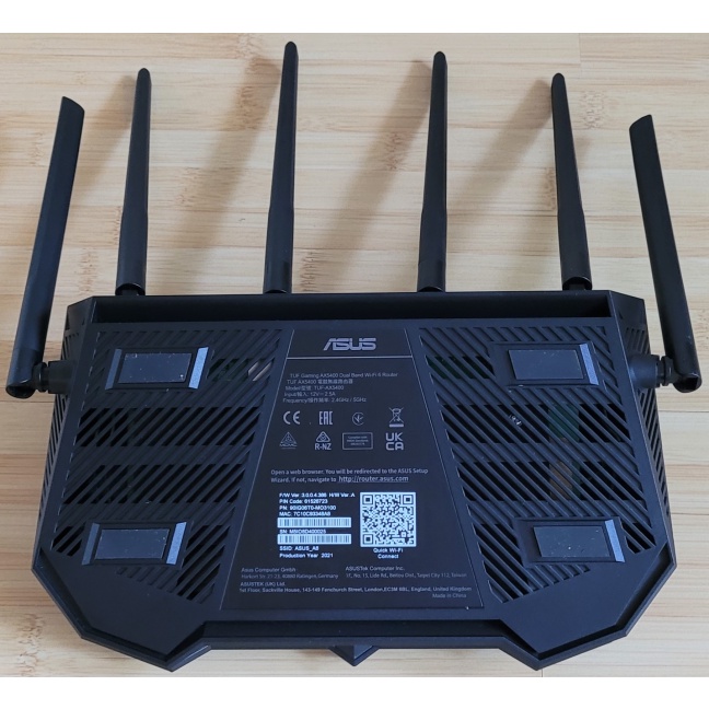 ASUS TUF-AX5400 Dual Band WiFi 6 Gaming Router Wireless AX 5400 AiMesh