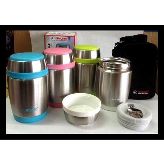 Shuma Vacuum Food Jar 380 Ml Free Tas Dan Tali