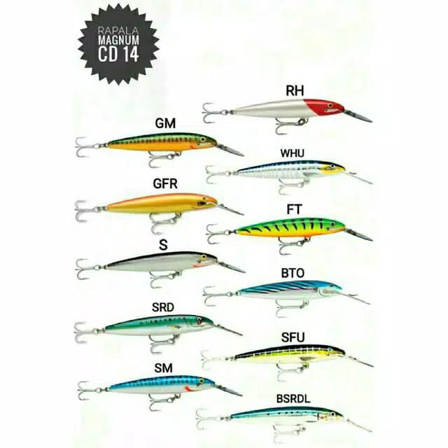 UMPAN RAPALA CD MAGNUM CDMAG14