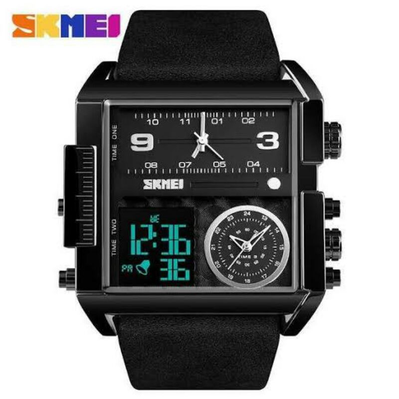 Jam pria SKMEI 1391 triple time Original tahan air