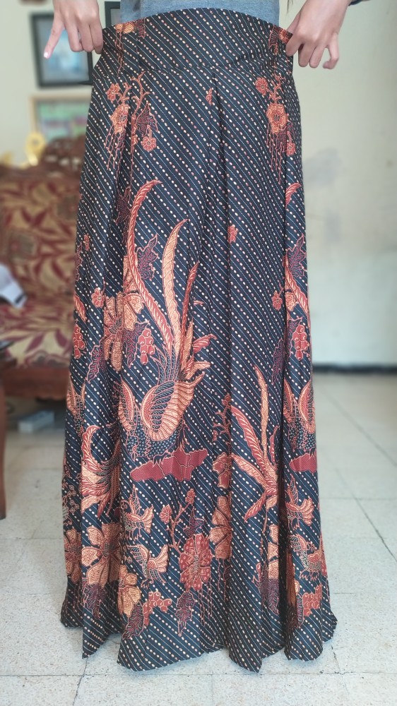 Rok Adhikara Batik Solo Fashion Wanita Rok Batik Modern Bawahan Batik Ori By Svj