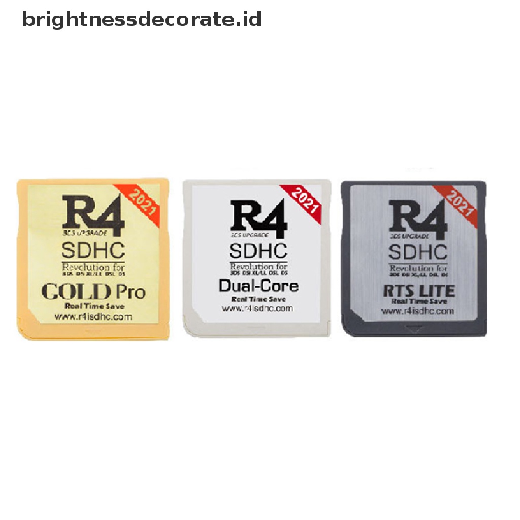 2021 R4 Gold Pro Sdhc Untuk Cartridge Ds / 3ds / 2ds / Revolution